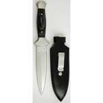 Black Handled Athame 9 inch+