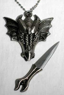 Dragon Head Necklace Athame+