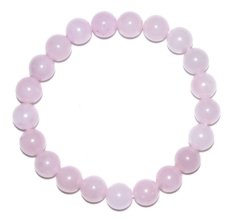 Rose Quartz bracelet, 8mm