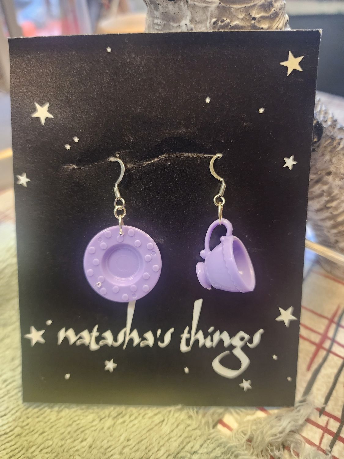 Cup &amp; Saucer Earrings