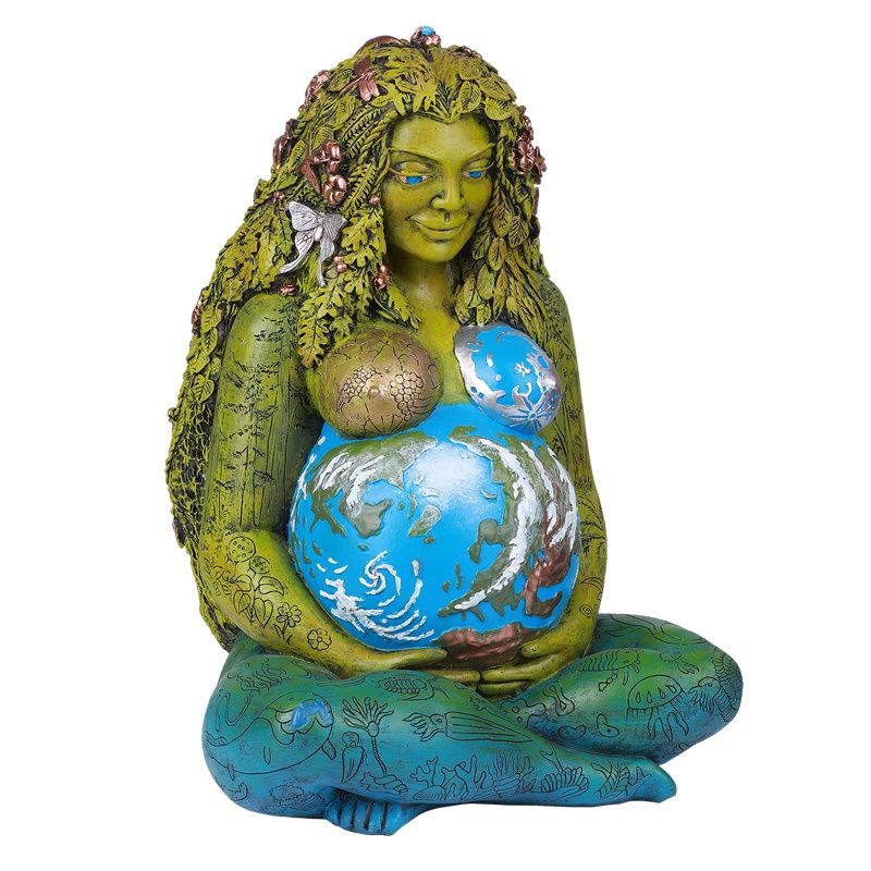 Medium Millennial Gaia Statue
