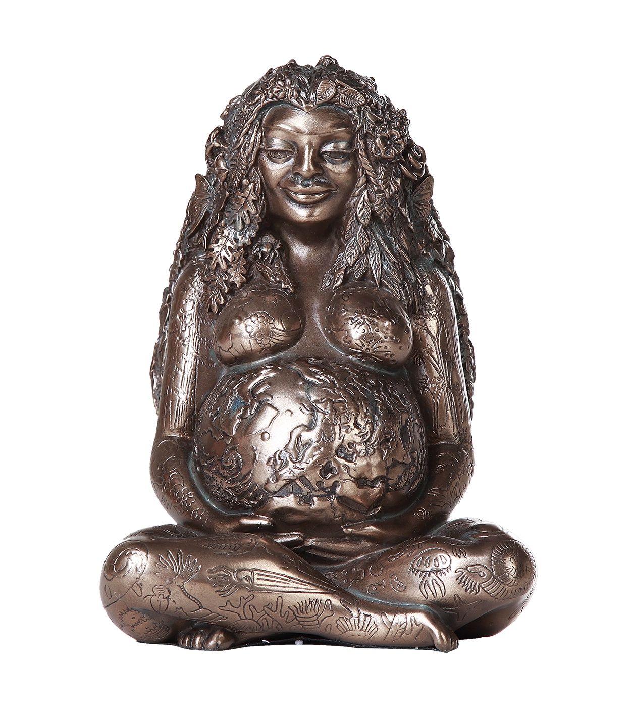 Millennial Gaia Statue in bronze