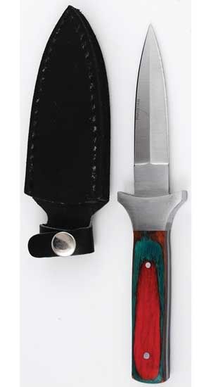 Slim Multi Colored Athame with wooden handle