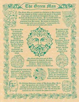 Green Man Poster