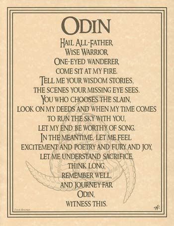 Odin Poster