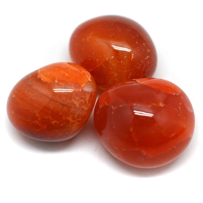 Carnelian, Tumbled, 1 Ounce