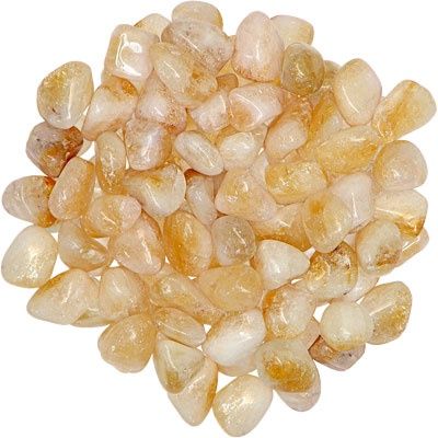 Citrine, Tumbled, 1 Ounce