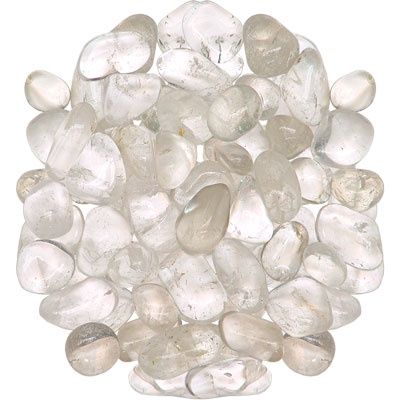 Clear Quartz, Tumbled, 1 ounce