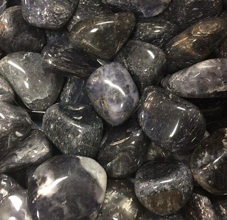 Larvikite, Tumbled, 1 ounce