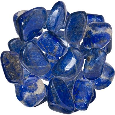 Lapis Lazuli, Tumbled, 1 Ounce