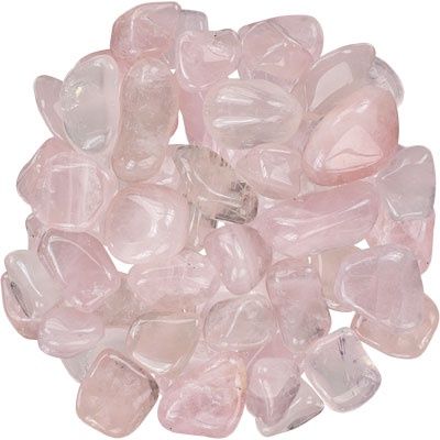 Rose Quartz, Tumbled Stone, 1 ounce