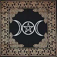 Triple Moon Pentagram Cloth
