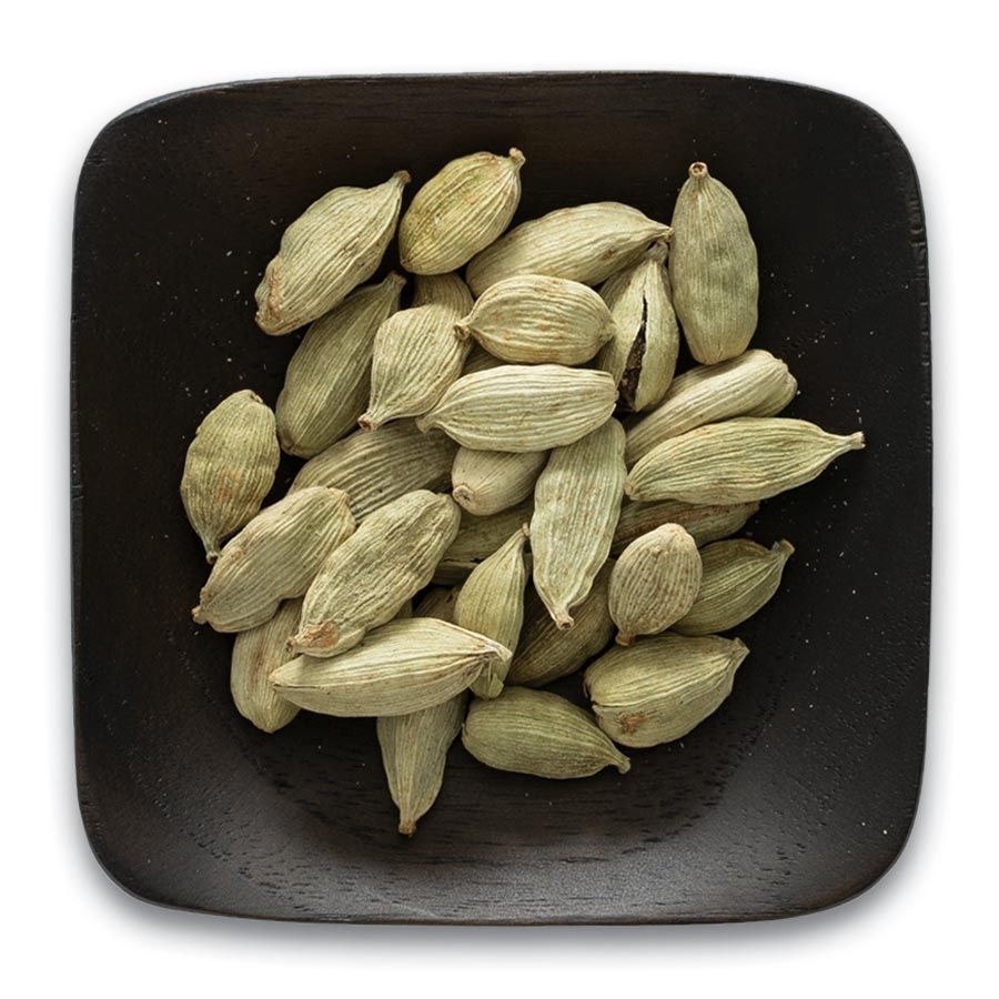 Cardamom Seed in Pod, Whole, Organic, 1 ounce