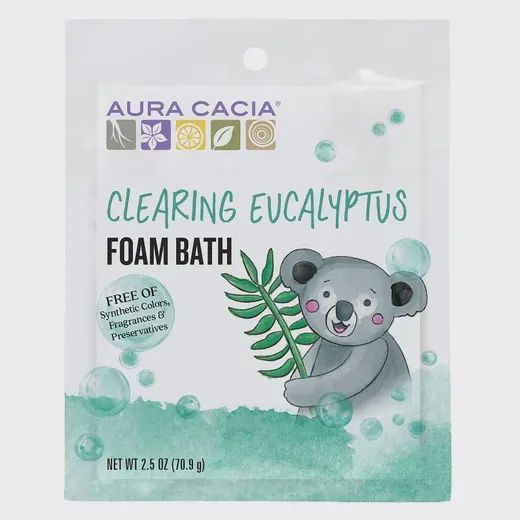 Clearing Eucalyptus Kids Foam Bath 2.5 ounces