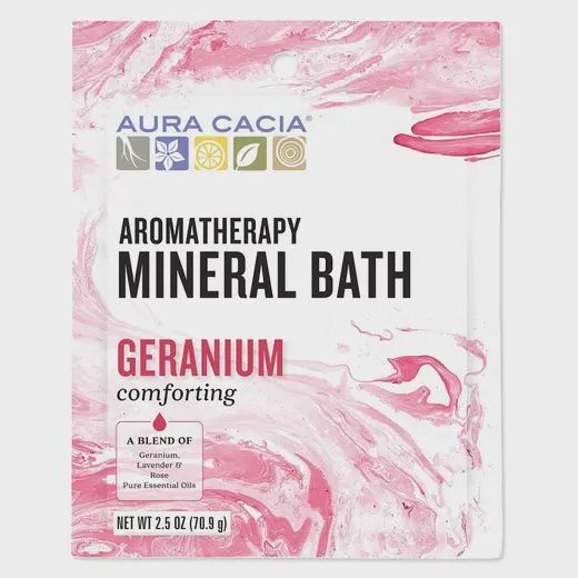 Geranium Mineral Bath 2.5 ounces
