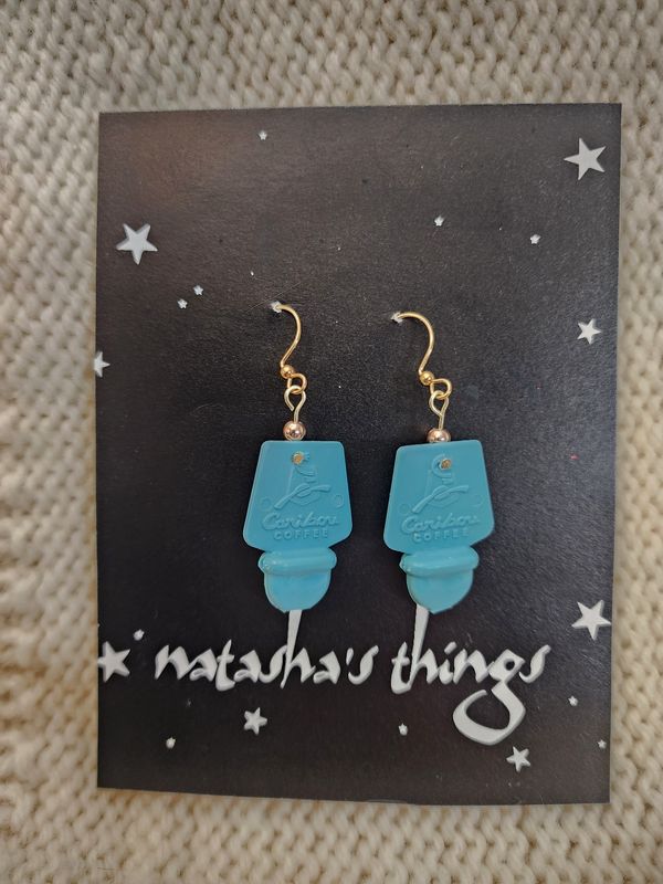 Caribou Coffee Earrings