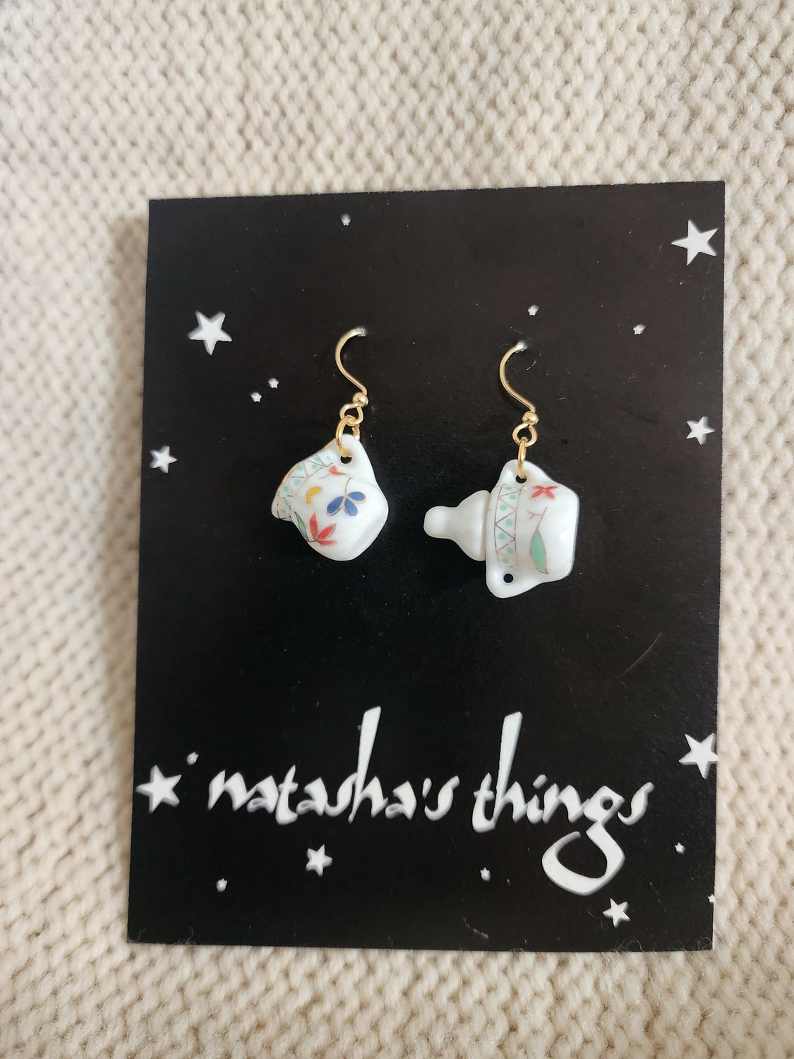 Sugar and Creamer Earrings