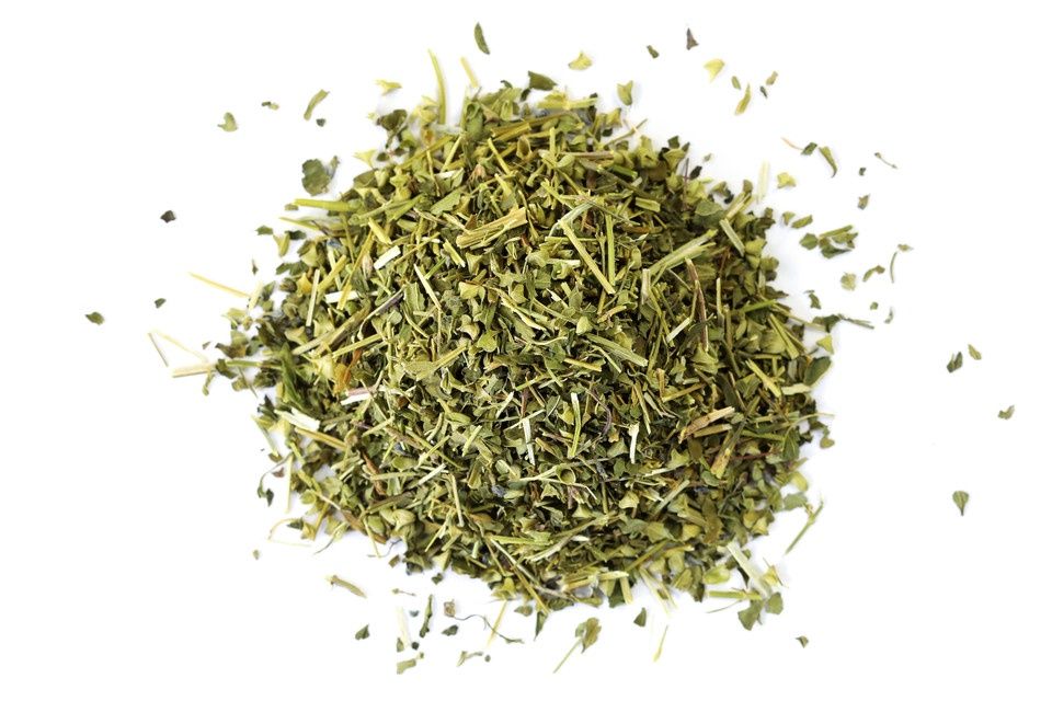 Scullcap Herb, Cut &amp; Sifted, Organic, 1 ounce