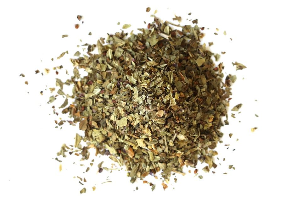 Basil Leaf, Cut &amp; Sifted, Organic, 1 ounce