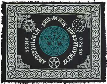Tree of Life Ouija-Board altar cloth