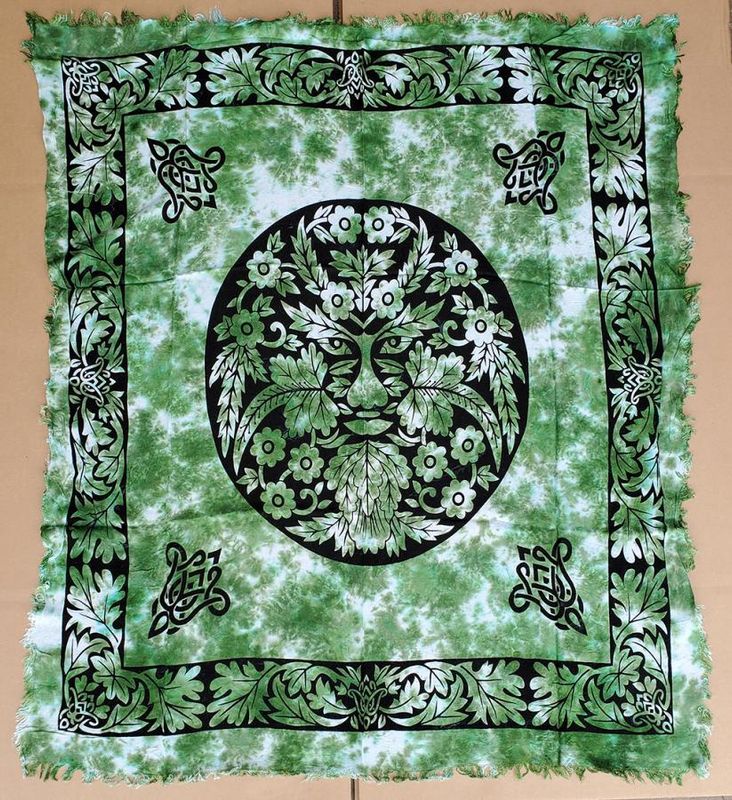 Greenman altar cloth
