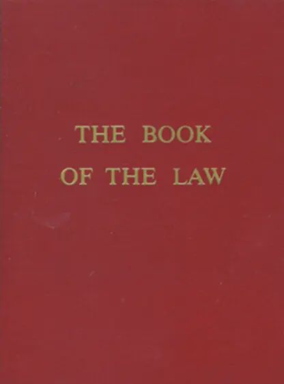 Book of the Law (Softcover)