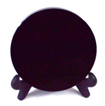 Scrying Mirror, 12 cm with stand