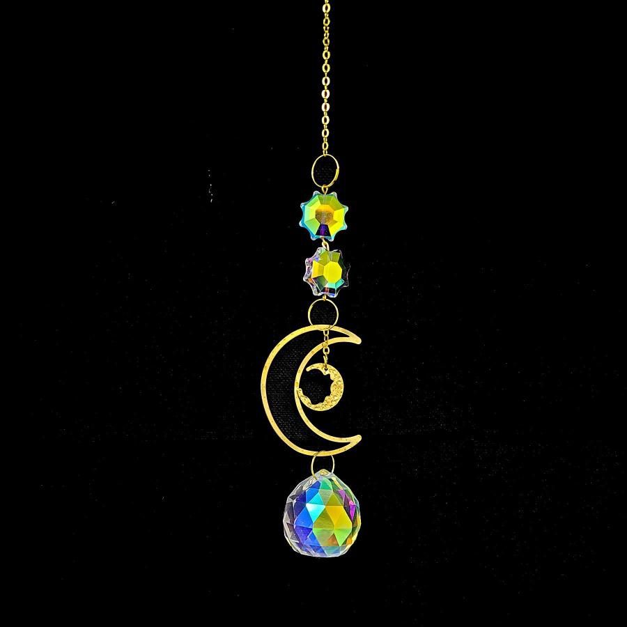 Crescent Moon Suncatcher