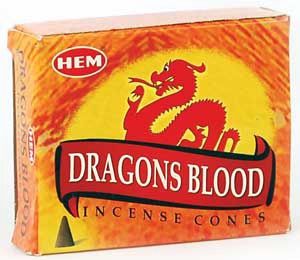 Dragon&#39;s Blood Incense Cones