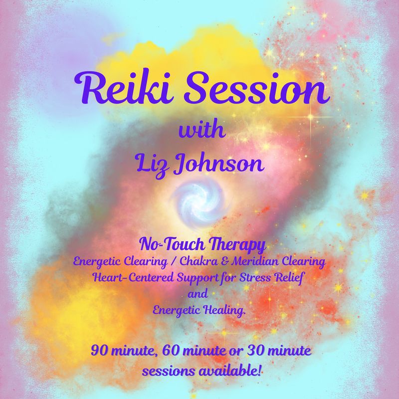 Reiki Session with Usui Reiki Master Liz Johnson
