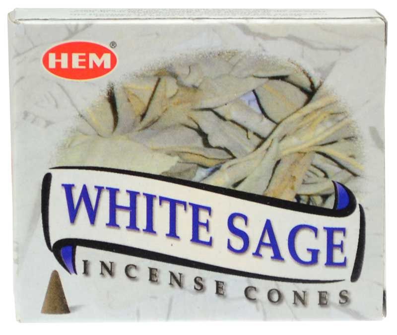 White Sage Incense Cones