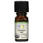 Aura Cacia Organic Cinnamon Leaf Essential Oil 0.25 fl. oz.