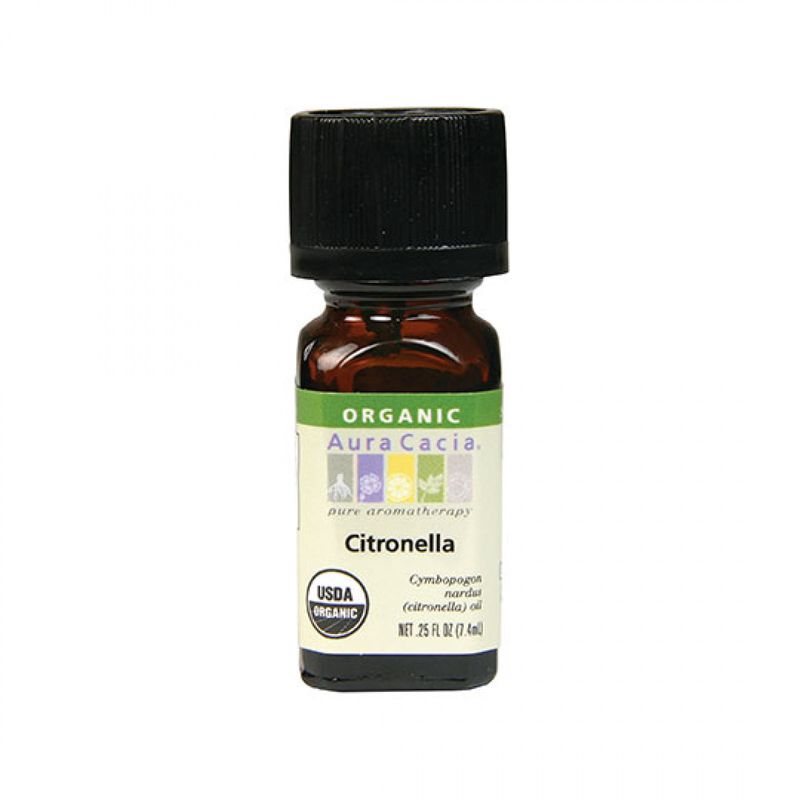 Organic Citronella Essential Oil 0.25 fluid ounce