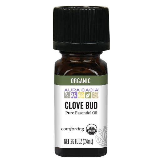 Organic Clove Bud Essential Oil 0.25 fl. oz.