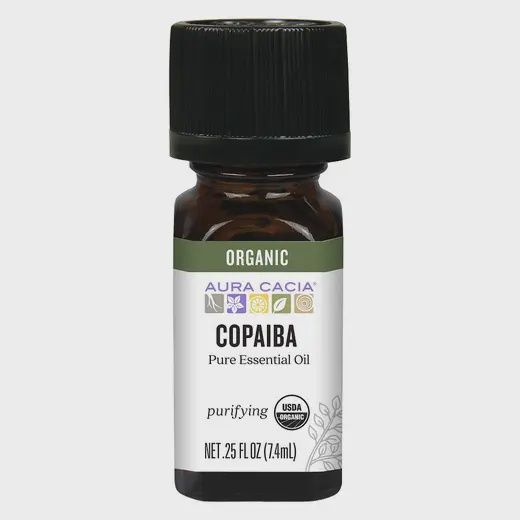 Organic Copaiba Essential Oil 0.25 fluid ounce