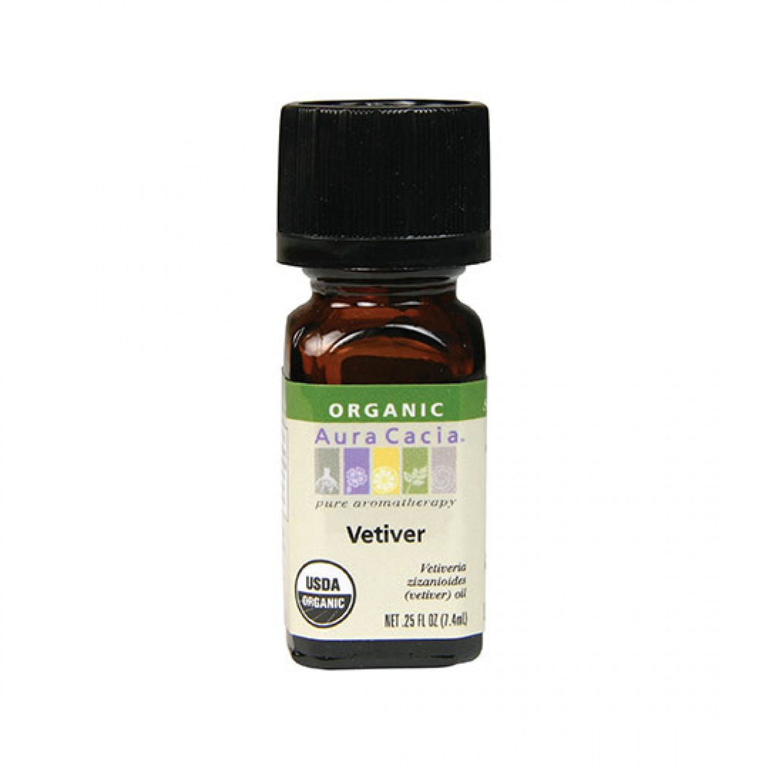 Organic Vetiver Essential Oil 0.25 fluid ounce