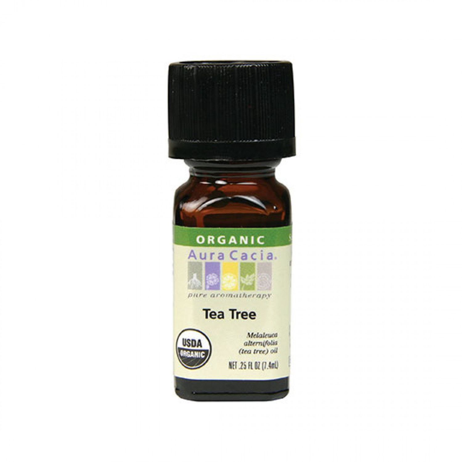Organic Tea Tree Essential Oil 0.25 fluid ounce