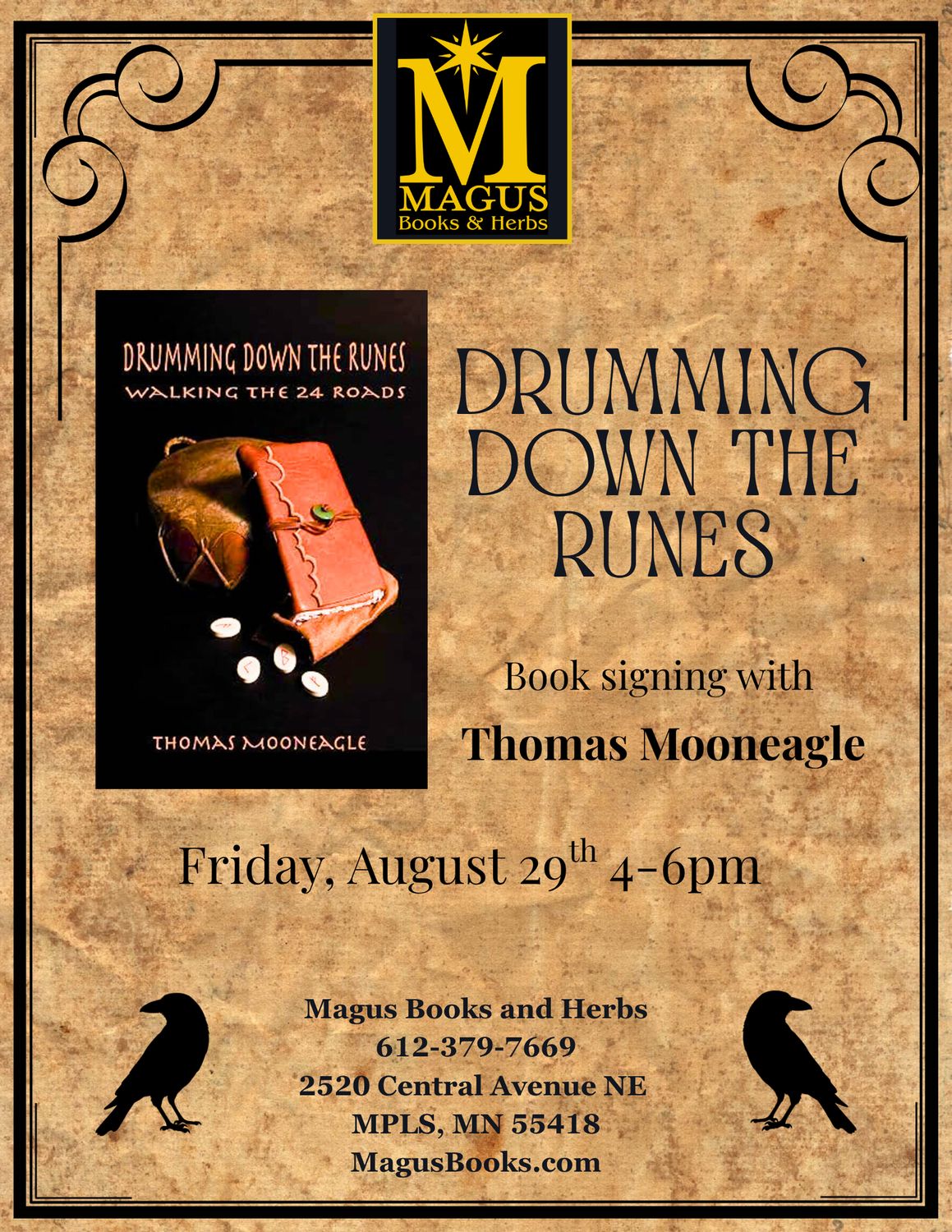 Thomas Mooneagle Book Signing