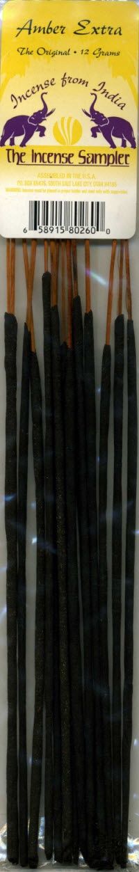 Amber Extra Incense Sticks