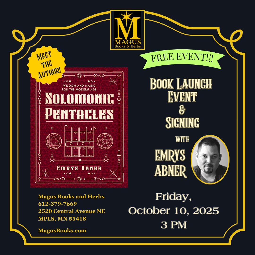 Solomonic Pentacles Book Lauch Event &amp; Signing