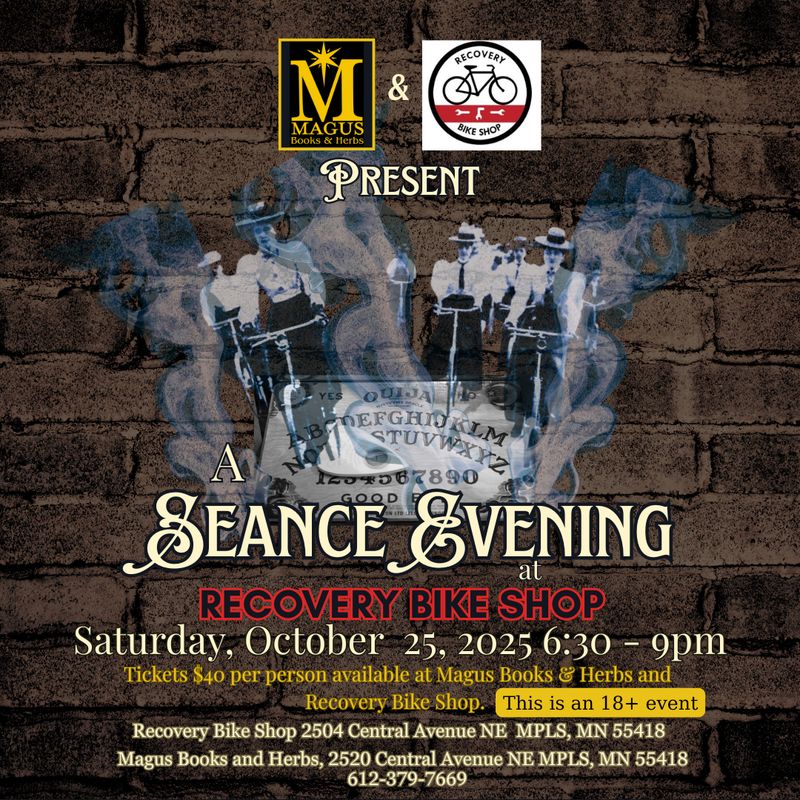 A Seance Evening at Recovery Bike Shop