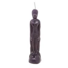 Male Figure Candle - Black