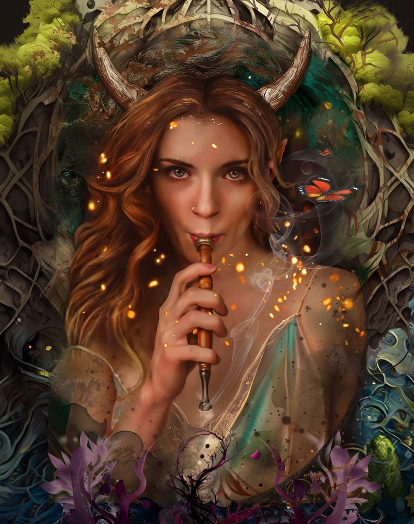 The Illuminated Mind (Tapestry Small)