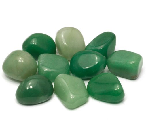 Aventurine, tumbled stone, 1 ounce