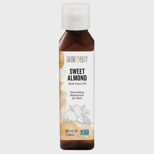 Sweet Almond Skin Care Oil 4 fluid ounces