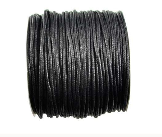 Black Cord 1mm, 1 yard