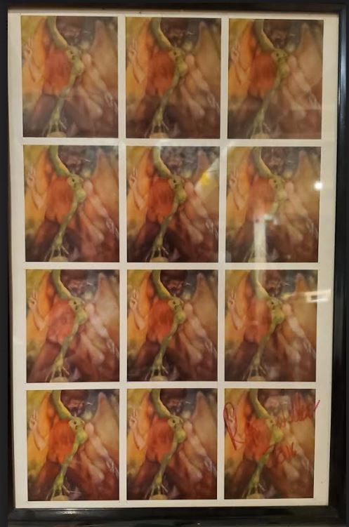 Tarot Card Art Proof, Tarot of the Morning Star, signed