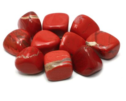 Red Jasper, Tumbled Stones, 1 ounce