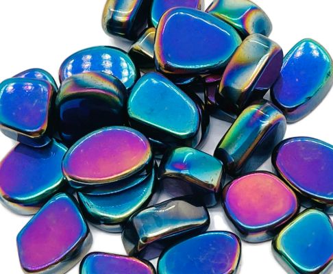Rainbow Magnetic Hematite Pairs