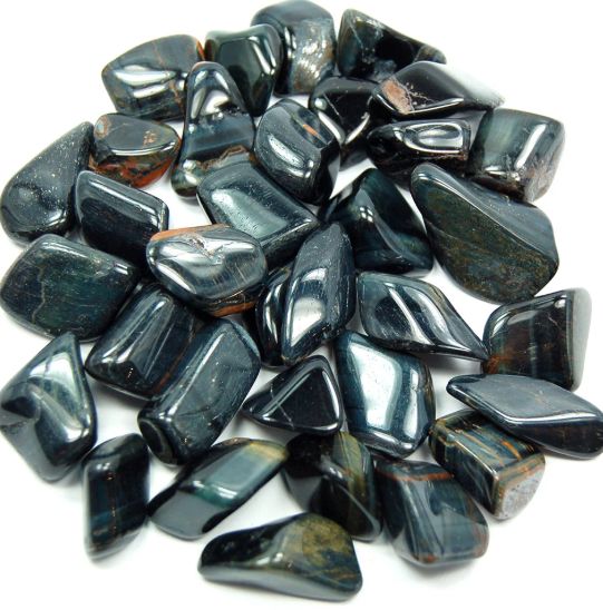 Blue Tiger's Eye, Tumbled, 1 ounce
